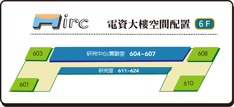電資大樓空間配置_6F