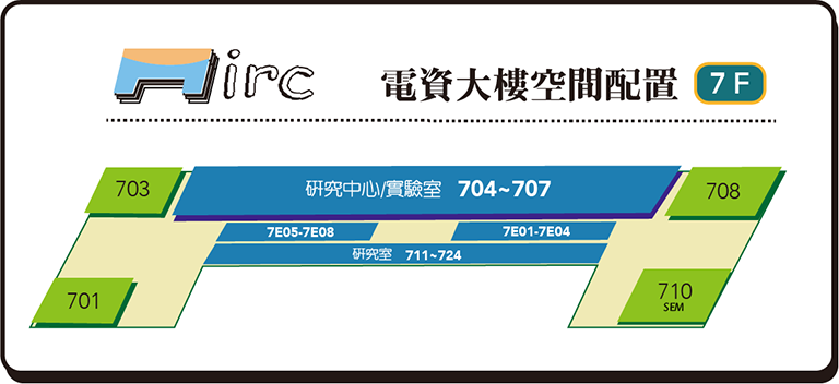 電資大樓空間配置_7F